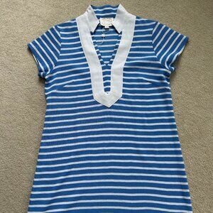 Sail to Sable Striped Tunic Dress